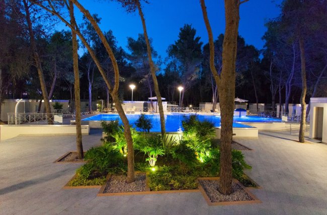 Sira Resort, l'area piscine